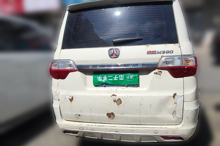 Used BAIC Weiwang M20 2014 1.5L Comfort version DAM15DL Rear
