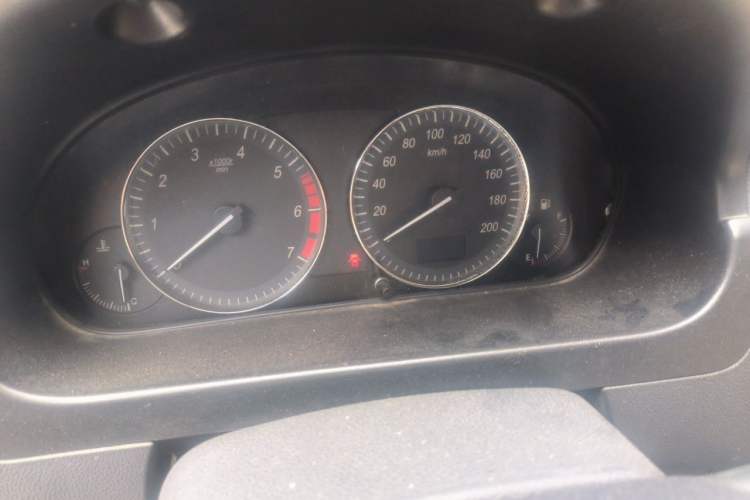 Used BAIC Weiwang M20  Odometer Close Up