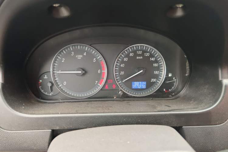 Used BAIC Weiwang M20 2017 1.5L M20S Basic Version DAM15DL Odometer Close Up