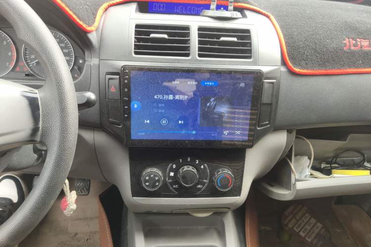 Used BAIC Weiwang M20 2017 1.5L M20S Basic Version DAM15DL Audio And AC Panel
