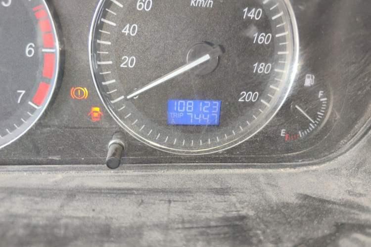 Used BAIC Weiwang M20 2017 1.5L M20S Basic Version DAM15DL Odometer Close Up