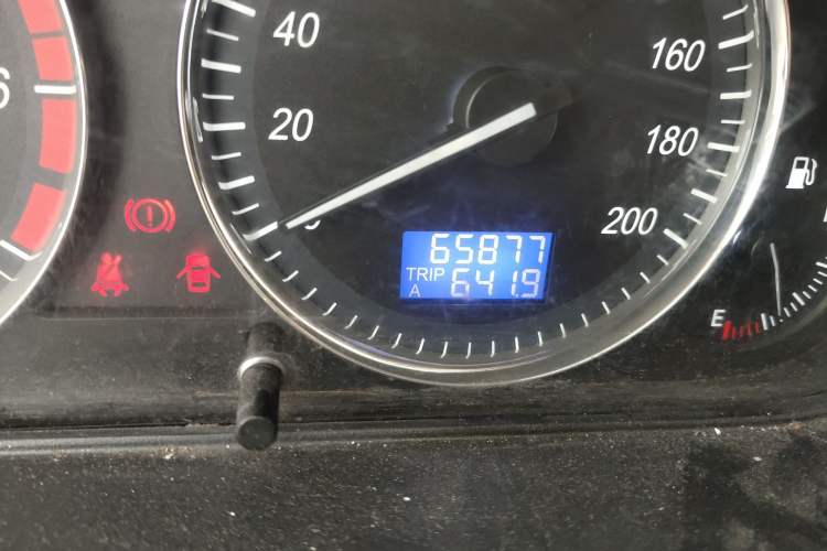 Used BAIC Weiwang M20 2017 1.5L M20S Basic Version DAM15DL Odometer Close Up