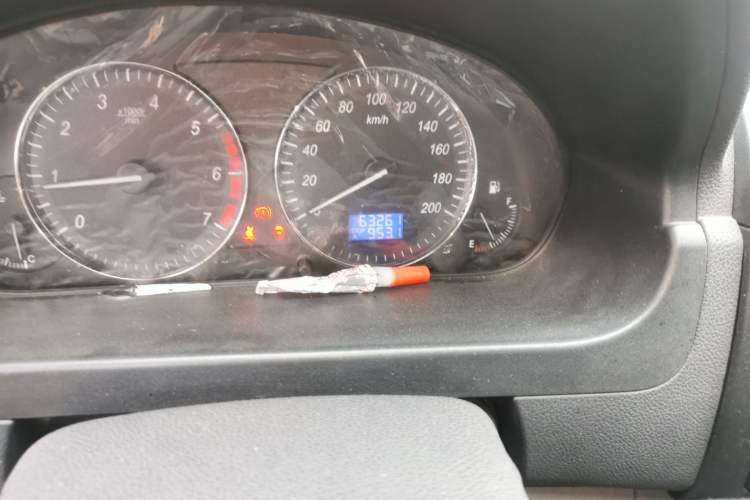 Used BAIC Weiwang M20 2017 1.5L M20S Basic Version DAM15DL Odometer Close Up