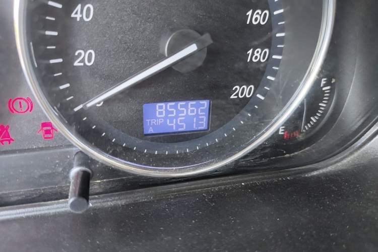 Used BAIC Weiwang M20 2017 1.5L M20S Basic Version DAM15DL Odometer Close Up