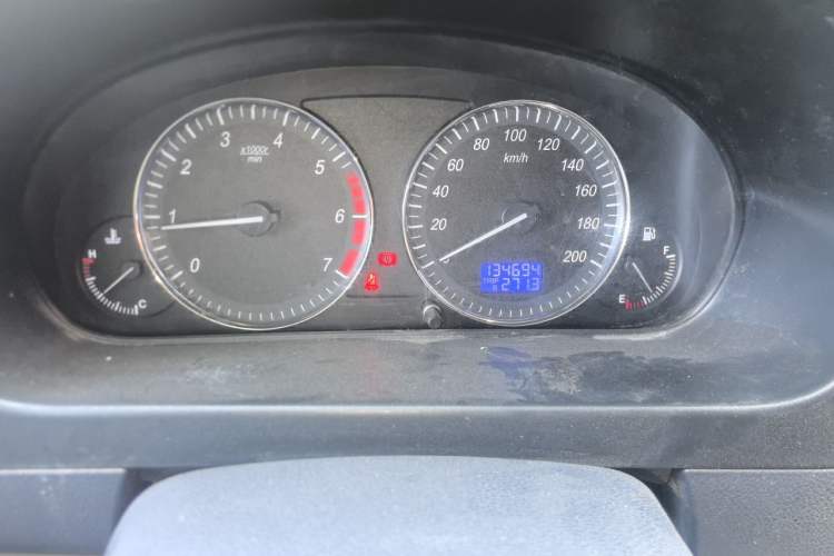 Used BAIC Weiwang M20  Odometer Close Up