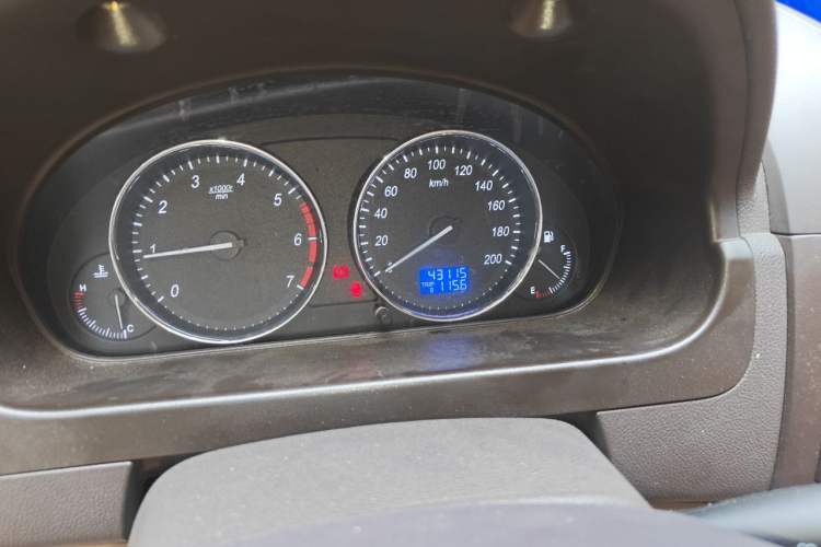 Used BAIC Weiwang M30 2015 1.5L Comfort version DAM15 Odometer Close Up