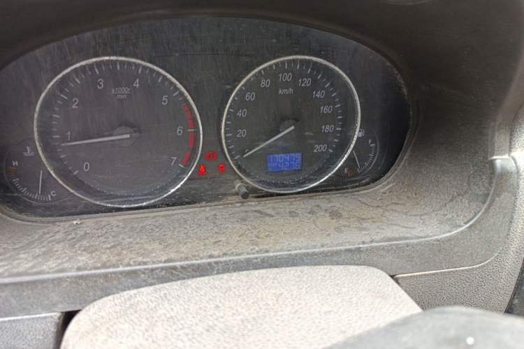 Used BAIC Weiwang M30 2015 1.5L Comfort Version BJ415B Odometer Close Up