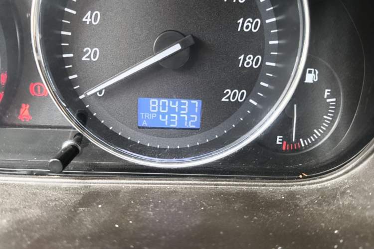 Used BAIC Weiwang M30 2015 1.5L Basic Version DAM15 Odometer Close Up