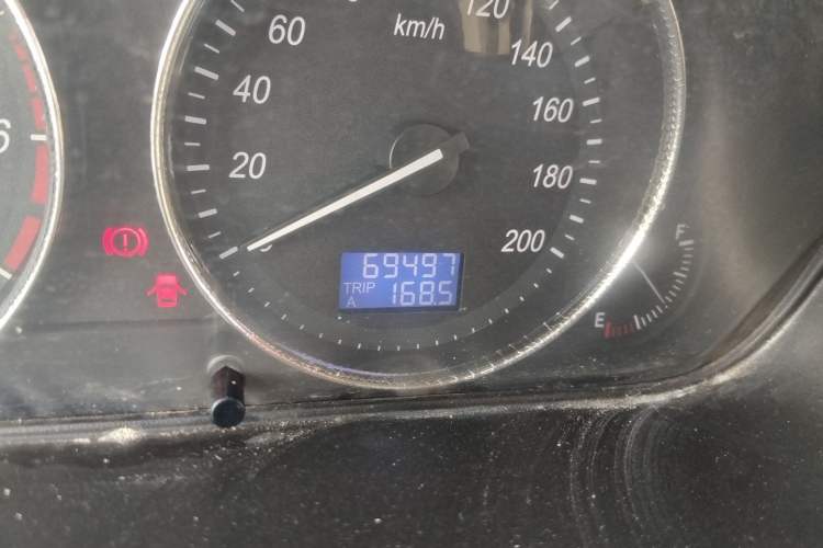 Used BAIC Weiwang M30 2015 1.5L Basic Version DAM15 Odometer Close Up