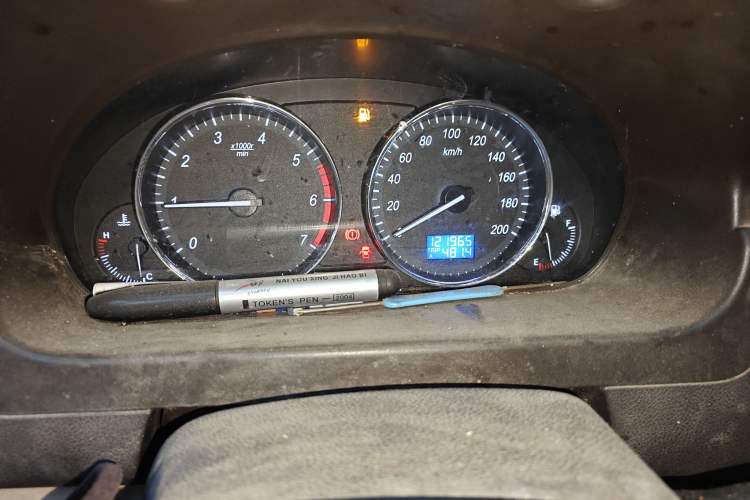 Used BAIC Weiwang M30 2015 1.5L Basic Version DAM15 Odometer Close Up