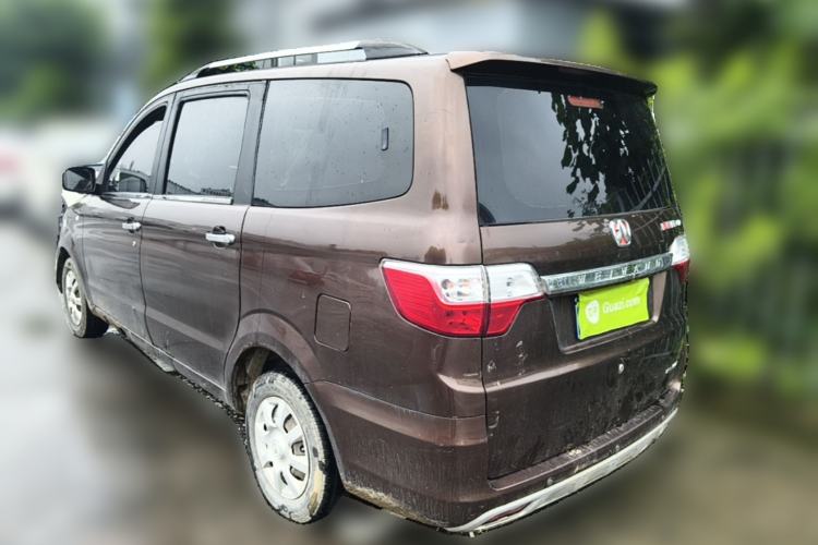 Used BAIC Weiwang M30 2015 1.5L Basic Version DAM15 Rear Left 45 Deg