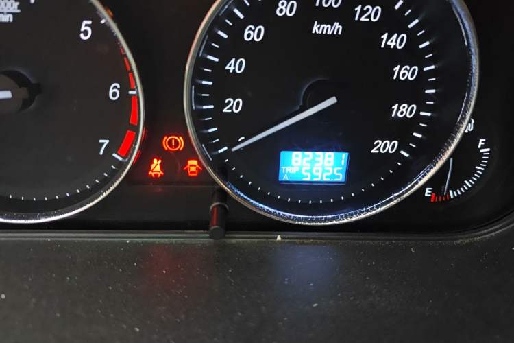 Used BAIC Weiwang M30 2015 1.5L Basic Version DAM15 Odometer Close Up