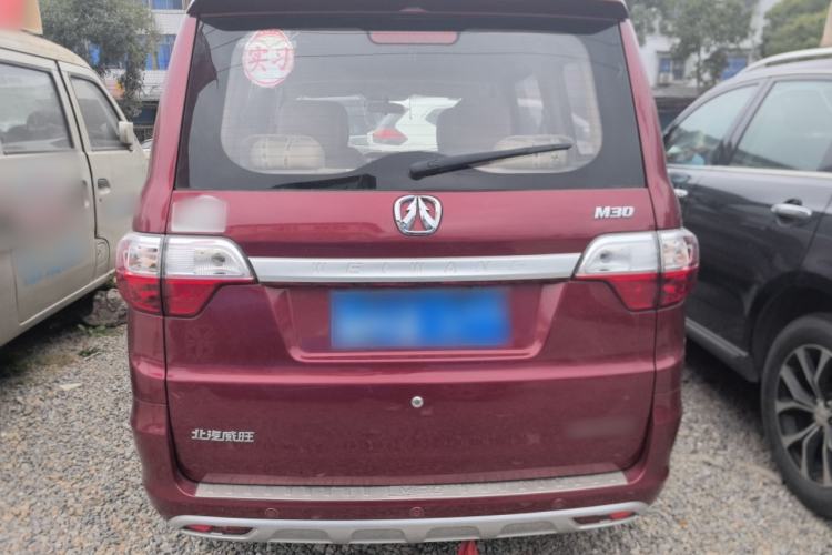 Used BAIC Weiwang M30 2015 1.5L Comfort version DAM15 Rear