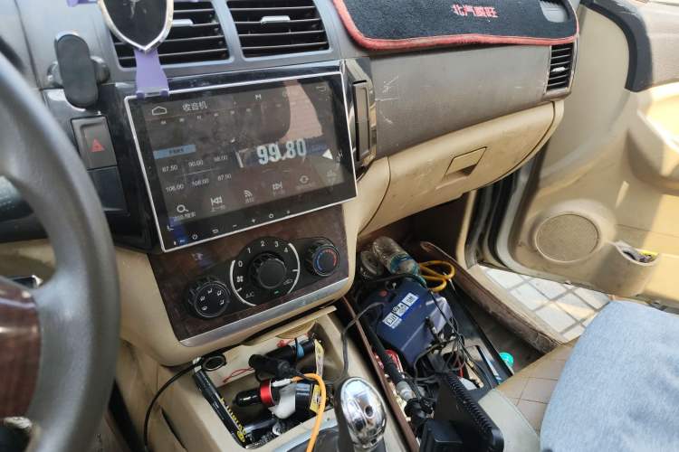 Used BAIC Weiwang M30 2015 1.5L Basic Version DAM15 Audio And AC Panel