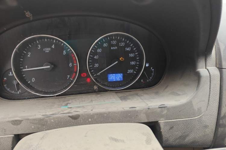 Used BAIC Weiwang M30 2015 1.5L Basic Version BJ415B Odometer Close Up