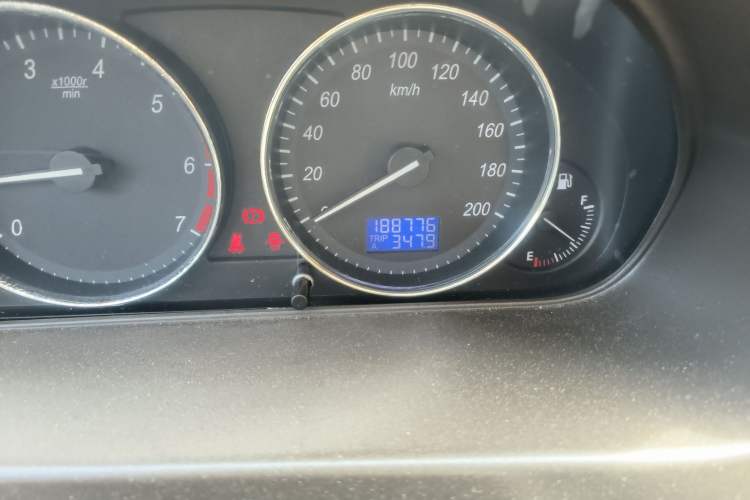 Used BAIC Weiwang M30 2015 1.5L Comfort Version BJ415B Odometer Close Up