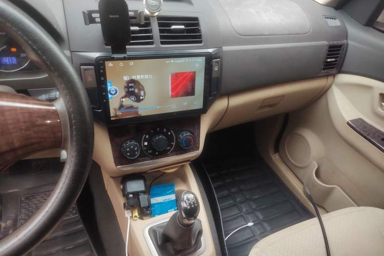 Used BAIC Weiwang M30 2015 1.5L Comfort version DAM15 Audio And AC Panel