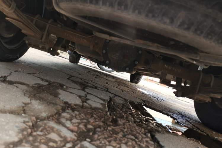 Used BAIC Weiwang M30 2015 1.5L Basic Version DAM15 Chassis Rear