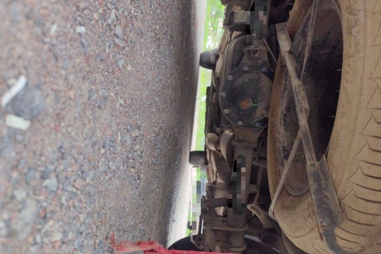 Used BAIC Weiwang M30 2015 1.5L Basic Version DAM15 Chassis Rear