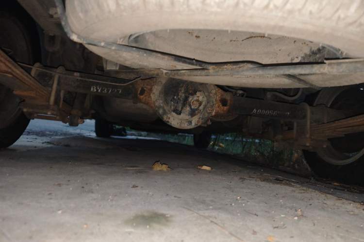 Used BAIC Weiwang M30 2015 1.5L Basic Version DAM15 Chassis Rear