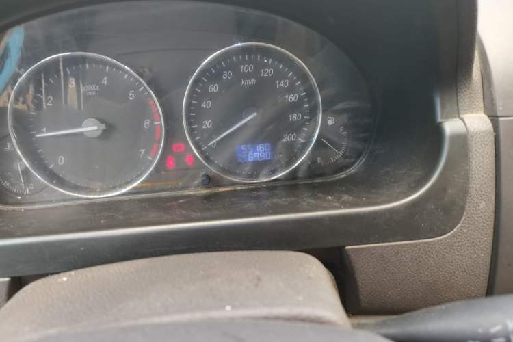 Used BAIC Weiwang M30 2015 1.5L Basic Version DAM15 Odometer Close Up