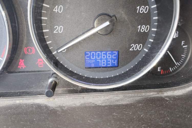 Used BAIC Weiwang M30 2015 1.5L Comfort Version BJ415B Odometer Close Up