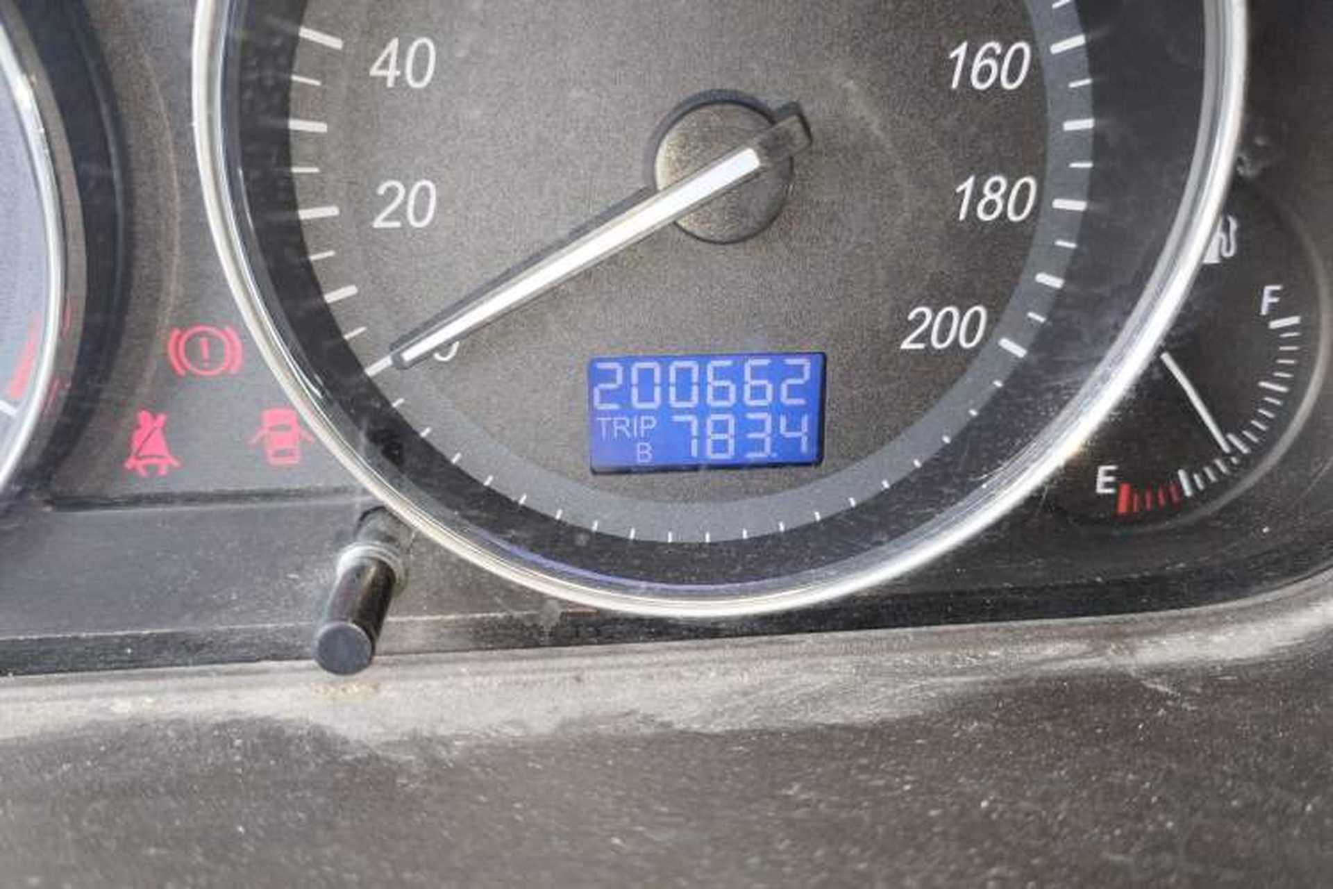Used BAIC Weiwang M30 2015 1.5L Comfort Version BJ415B Odometer Close Up