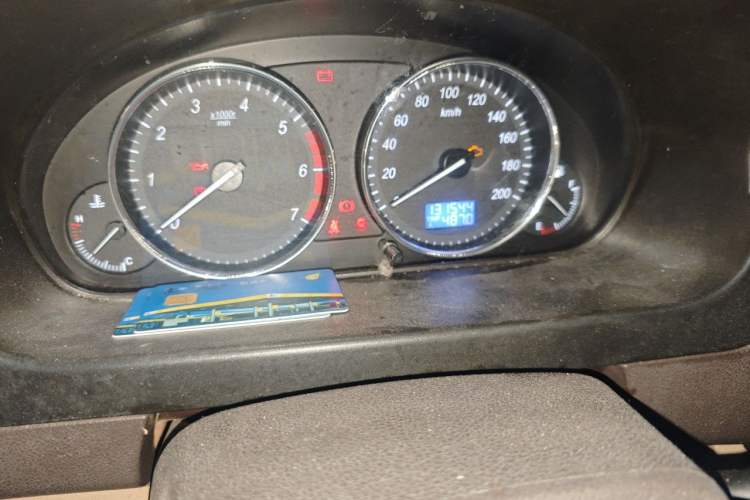 Used BAIC Weiwang M30 2015 1.5L Basic Version DAM15 Odometer Close Up