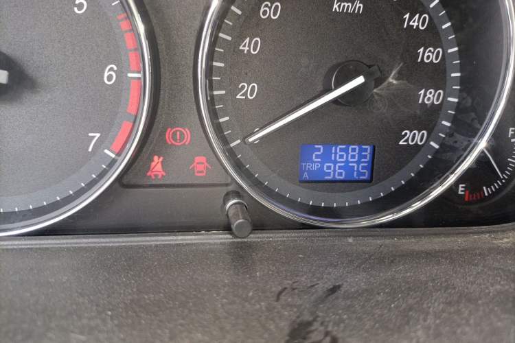 Used BAIC Weiwang M30 2015 1.5L Basic Version DAM15 Odometer Close Up