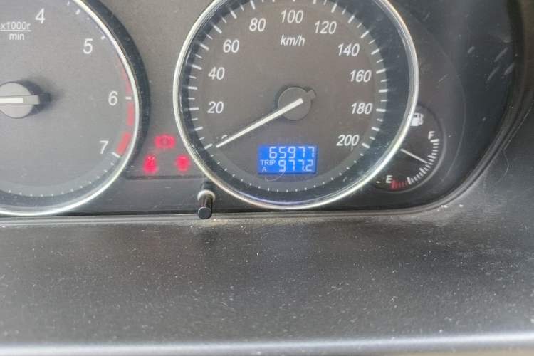 Used BAIC Weiwang M30 2015 1.5L Comfort Version BJ415B Odometer Close Up