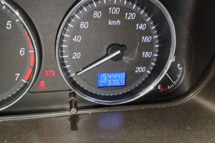 Used BAIC Weiwang M30 2015 1.5L Basic Version DAM15 Odometer Close Up