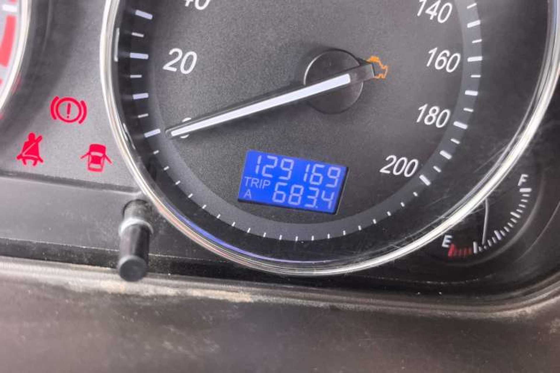 Used BAIC Weiwang M30 2015 1.5L Basic Version BJ415B Odometer Close Up