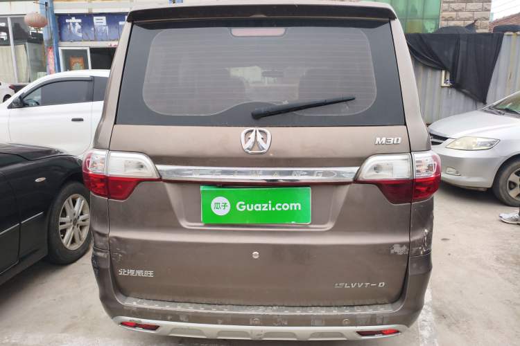 Used BAIC Weiwang M30 2015 1.5L Comfort version DAM15 Rear