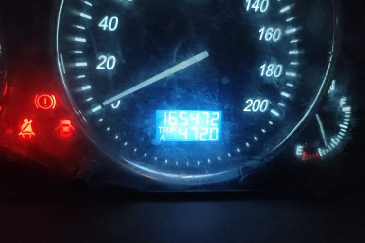 Used BAIC Weiwang M30 2017 1.5L M30S Standard DAM15DL Odometer Close Up