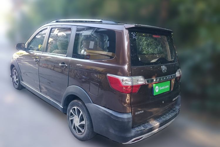 Used BAIC Weiwang M30 2017 1.5L M30S Standard DAM15DL Rear Left 45 Deg