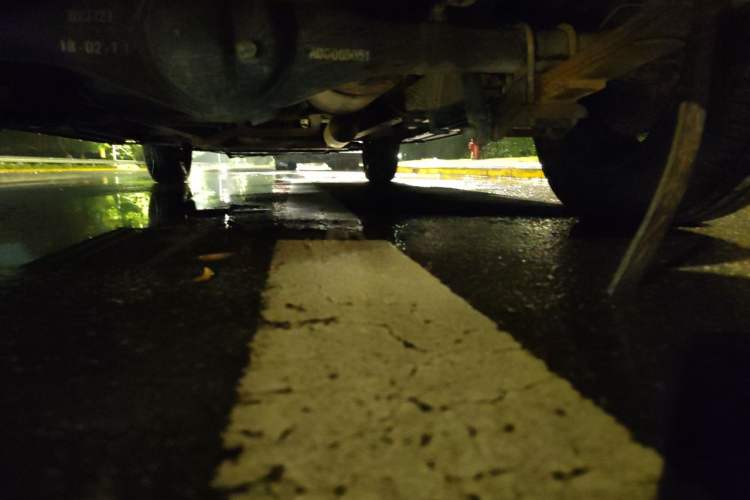 Used BAIC Weiwang M30 2017 1.5L M30PLUS Standard Type DAM15DL Chassis Rear