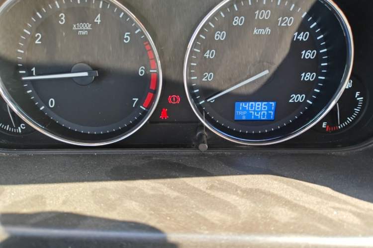 Used BAIC Weiwang M30 2017 1.5L M30S Standard DAM15DL Odometer Close Up