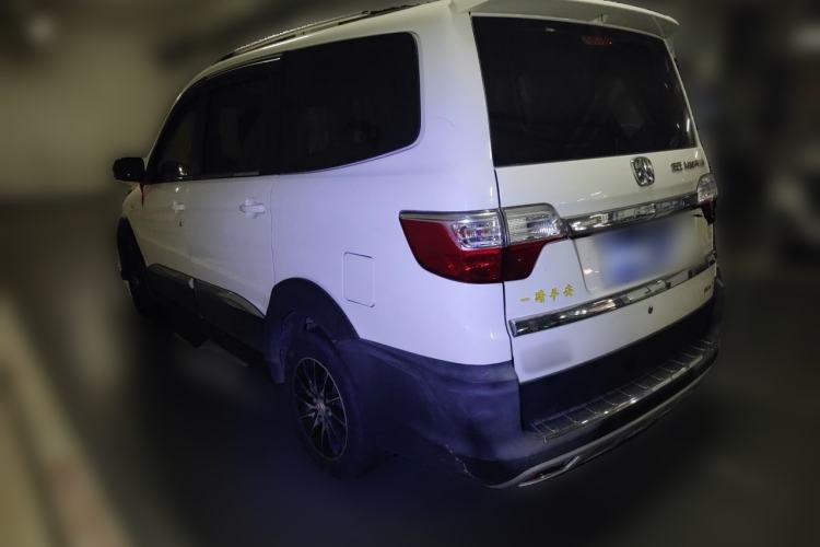 Used BAIC Weiwang M30 2017 1.5L M30PLUS Standard Type DAM15DL Rear Left 45 Deg