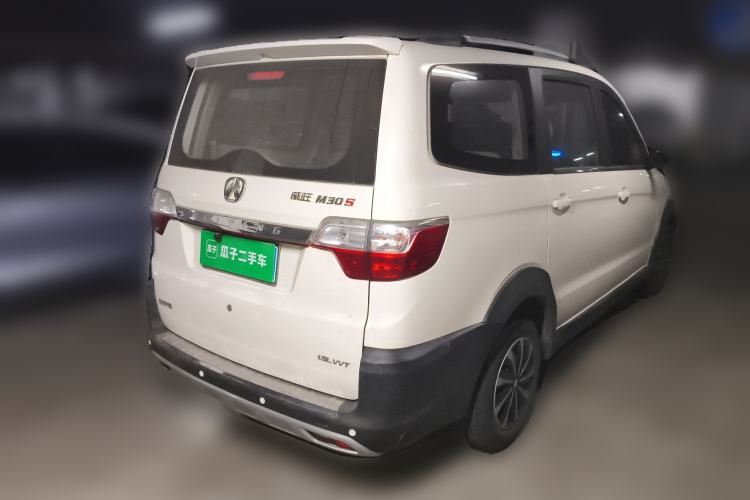 Used BAIC Weiwang M30 2017 1.5L M30S Standard DAM15DL Rear Right 45 Deg