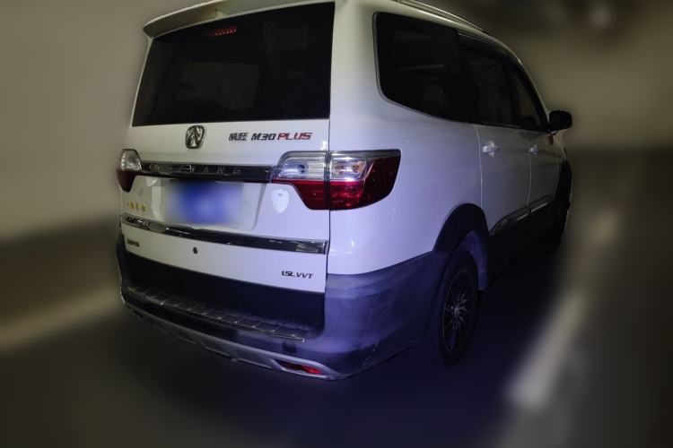 Used BAIC Weiwang M30 2017 1.5L M30PLUS Standard Type DAM15DL Rear Right 45 Deg