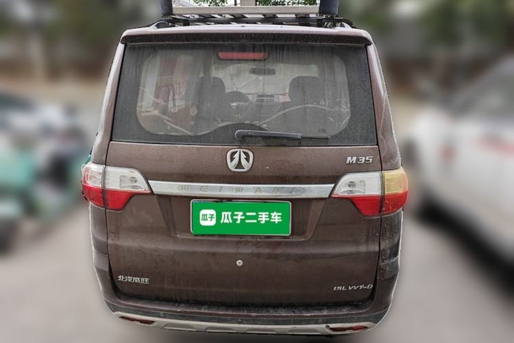 Used BAIC Weiwang M35 2016 1.5L Comfort DAM15 Rear