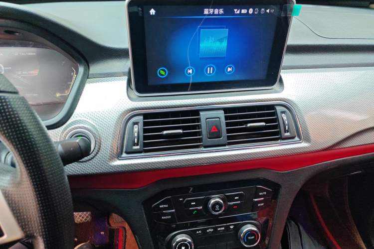 Used BAIC Weiwang M50F 2017 1.5L Standard Model Audio And AC Panel