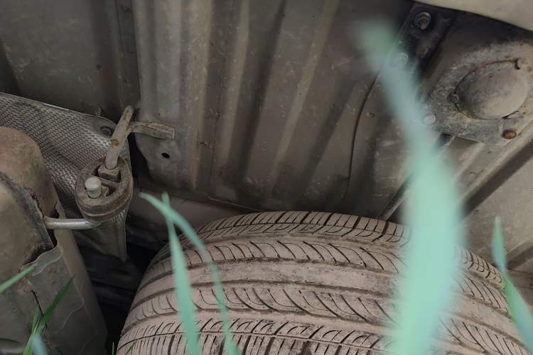 Used BAIC Weiwang M50F 2017 1.3T Standard Model Chassis Rear