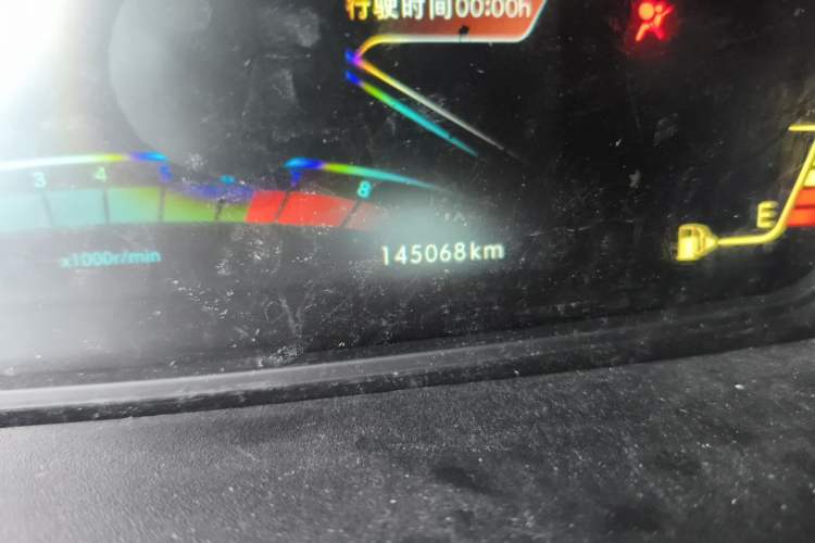 Used BAIC Weiwang M50F 2017 1.5L Comfort Edition Odometer Close Up