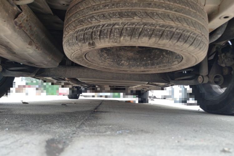 Used BAIC Weiwang M50F 2017 1.3T Standard Model Chassis Rear