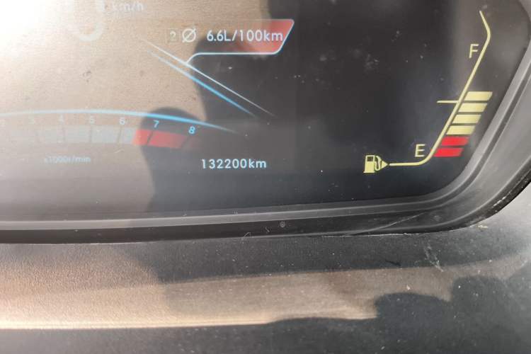 Used BAIC Weiwang M50F 2017 1.5L Comfort Edition Odometer Close Up