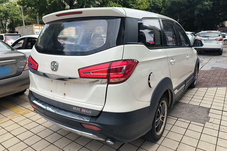 Used BAIC Weiwang M50F 2017 1.5L Standard Model Rear Right 45 Deg