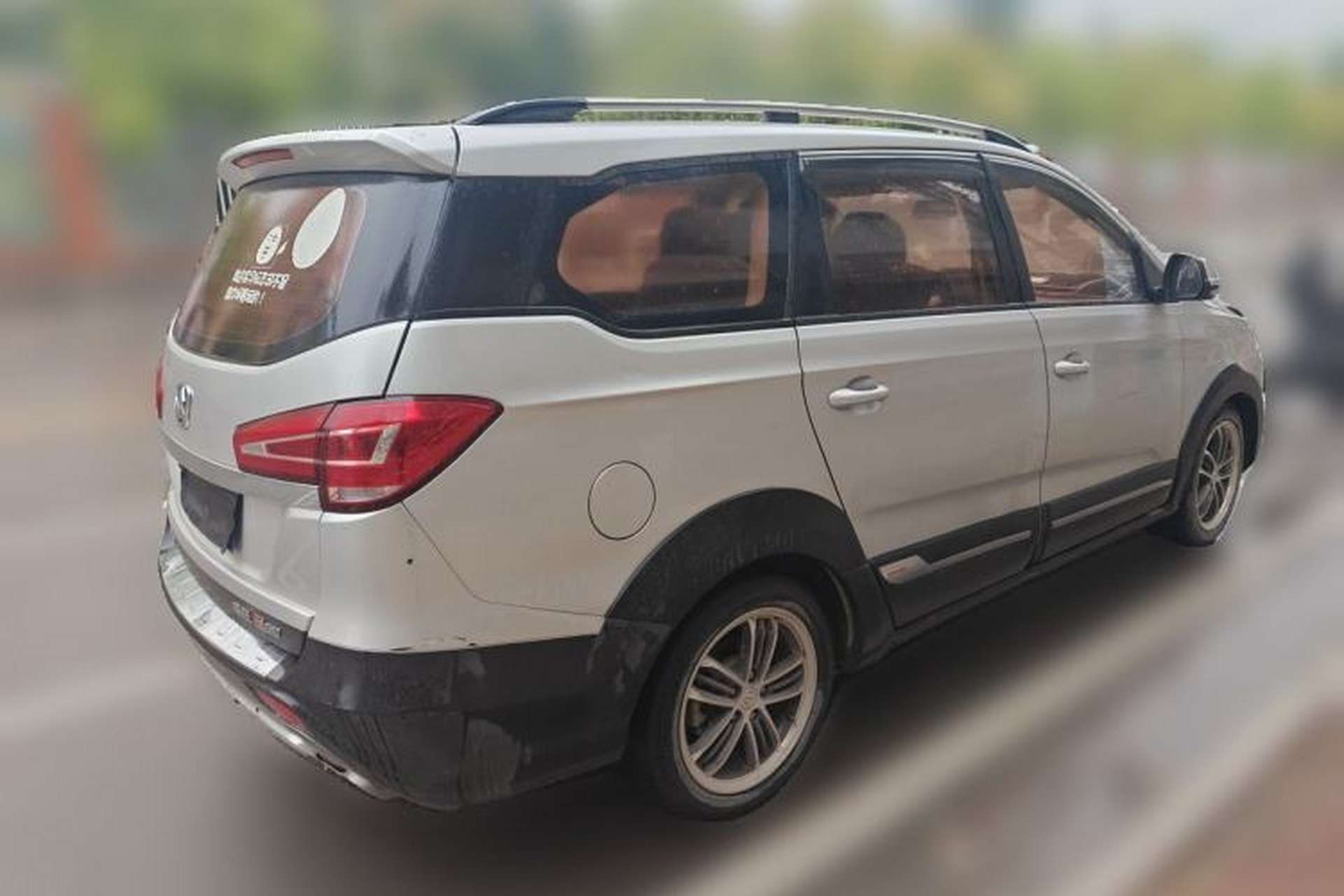 Used BAIC Weiwang M60 2017 1.5L Manual Silver Edition Rear Right 45 Deg