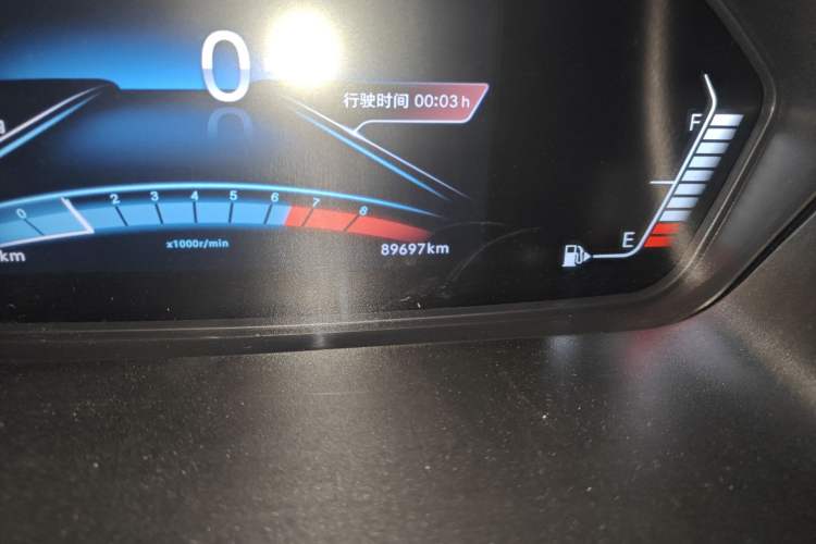 Used BAIC Weiwang M60 2017 1.5L Manual Platinum Edition Odometer Close Up