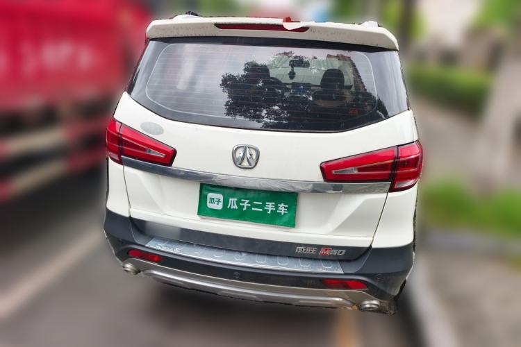 Used BAIC Weiwang M60 2017 1.5L Manual Platinum Edition Rear